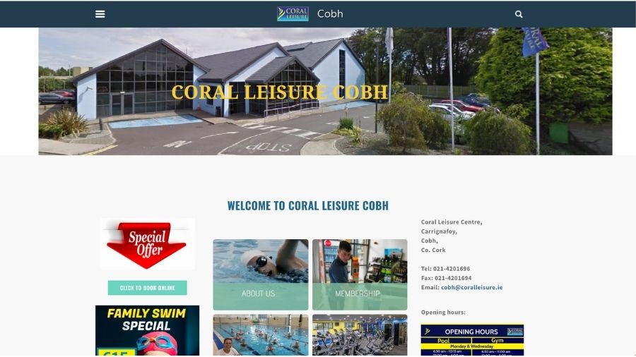 Coral Lesuire Cobh Gym Cork