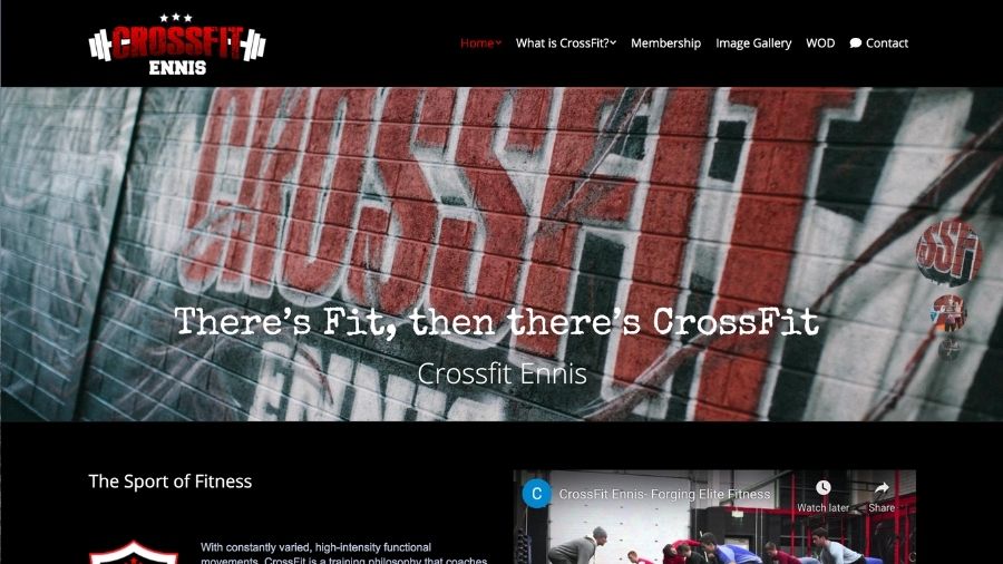 crossfitennis gym clare