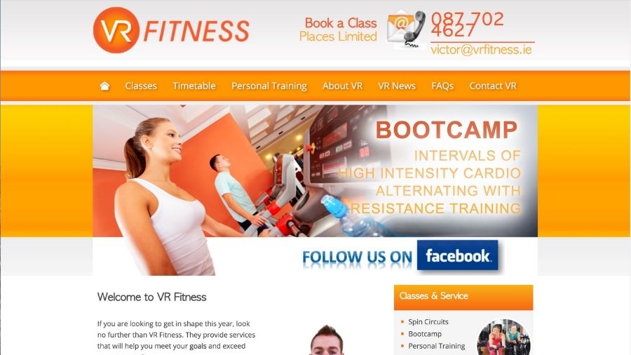 vr fitness gym clare