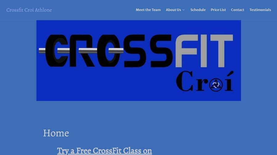 Crossfit Croi gym westmeath