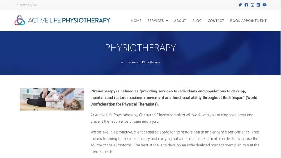 Active Life Physiotherapy carlow