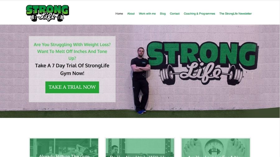 Strong Life Gym personal training roscommon