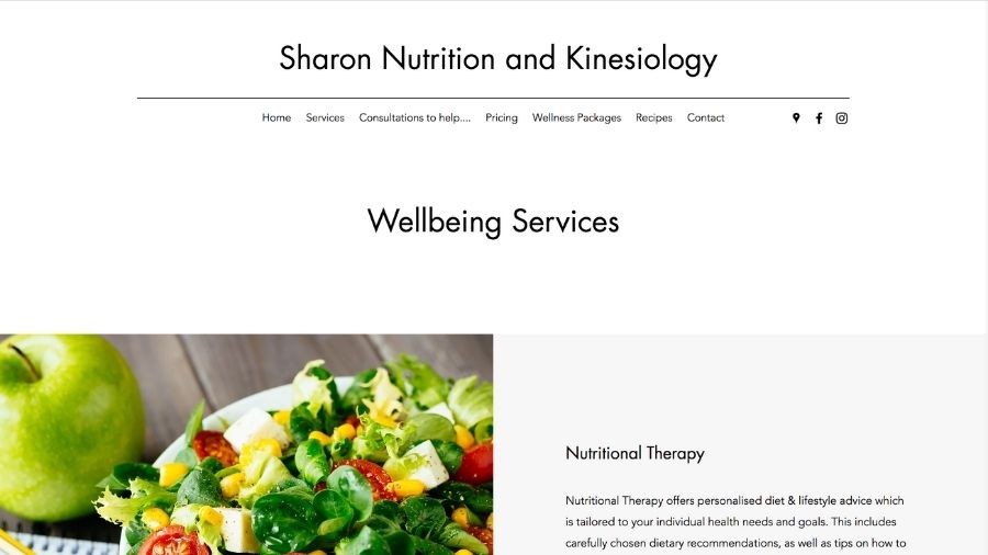 Sharon Nutrition And Kinesiology