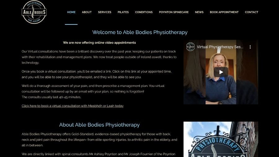 Able Bodies physiotherapy kildare